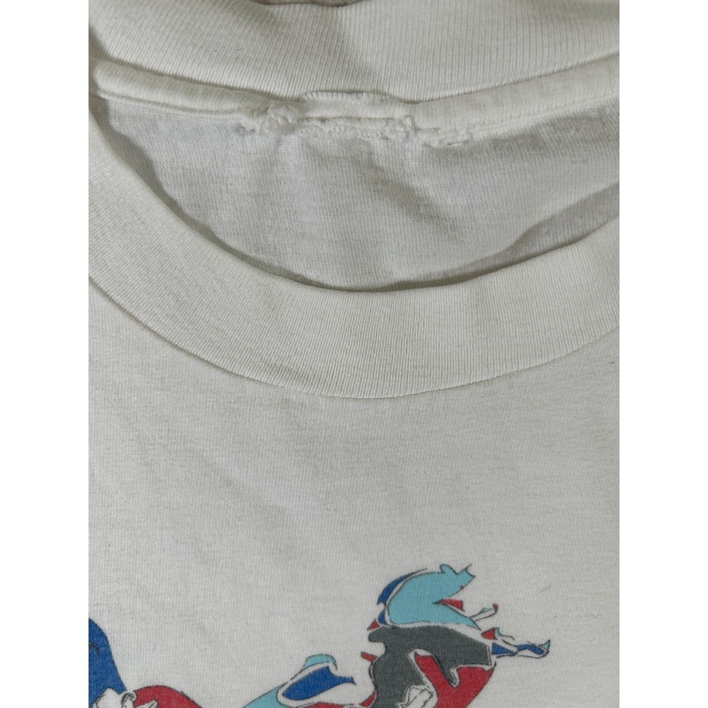 Vintage 1997 US Open T Shirt Size Large White Made In USA 1997 New York - Picture 3 of 3